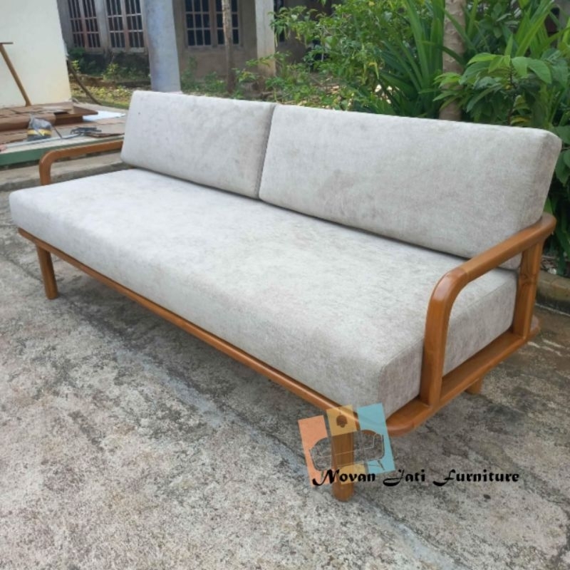 sofa 3 seater | sofa cafe jati | sofa living room