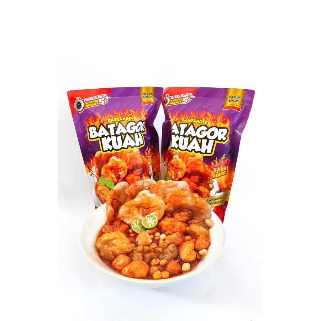 

Batagor Kuah Basranger Extra Pedas Jeruk Limau Khas Bandung