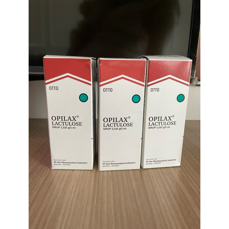 NEW OPILAX SYRUP 120ML Botol Lactulose 60 ML - Obat Sulit BAB Keras Konstipasi Sirup Laktulosa