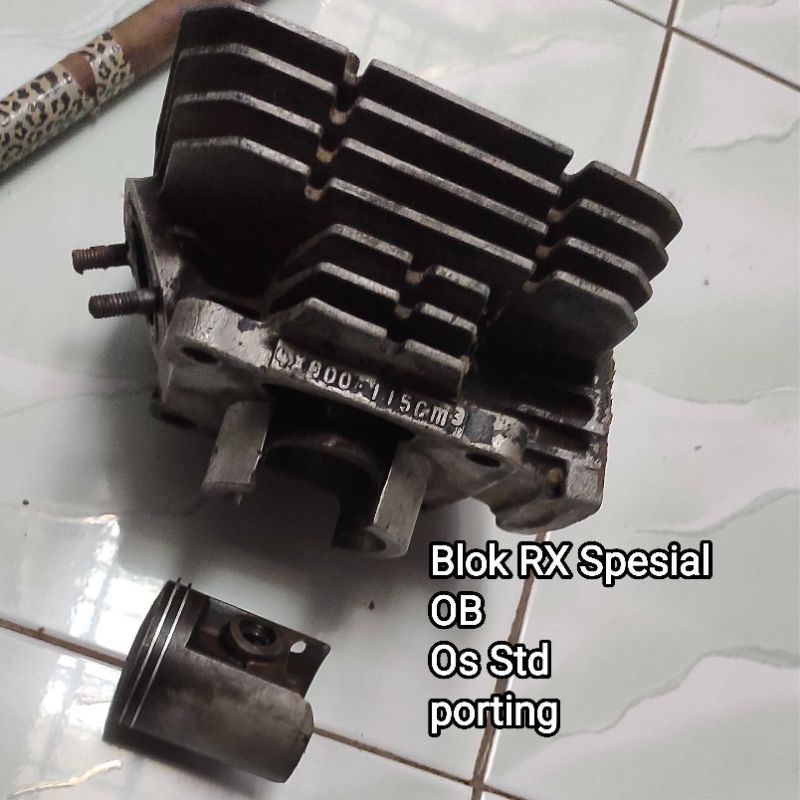 Blok Yamaha RX S Blok Yamaha Rx Spesial Blok Rx S Blok Rx Spesial Ori OB Os std Blok Silinder RX Spe