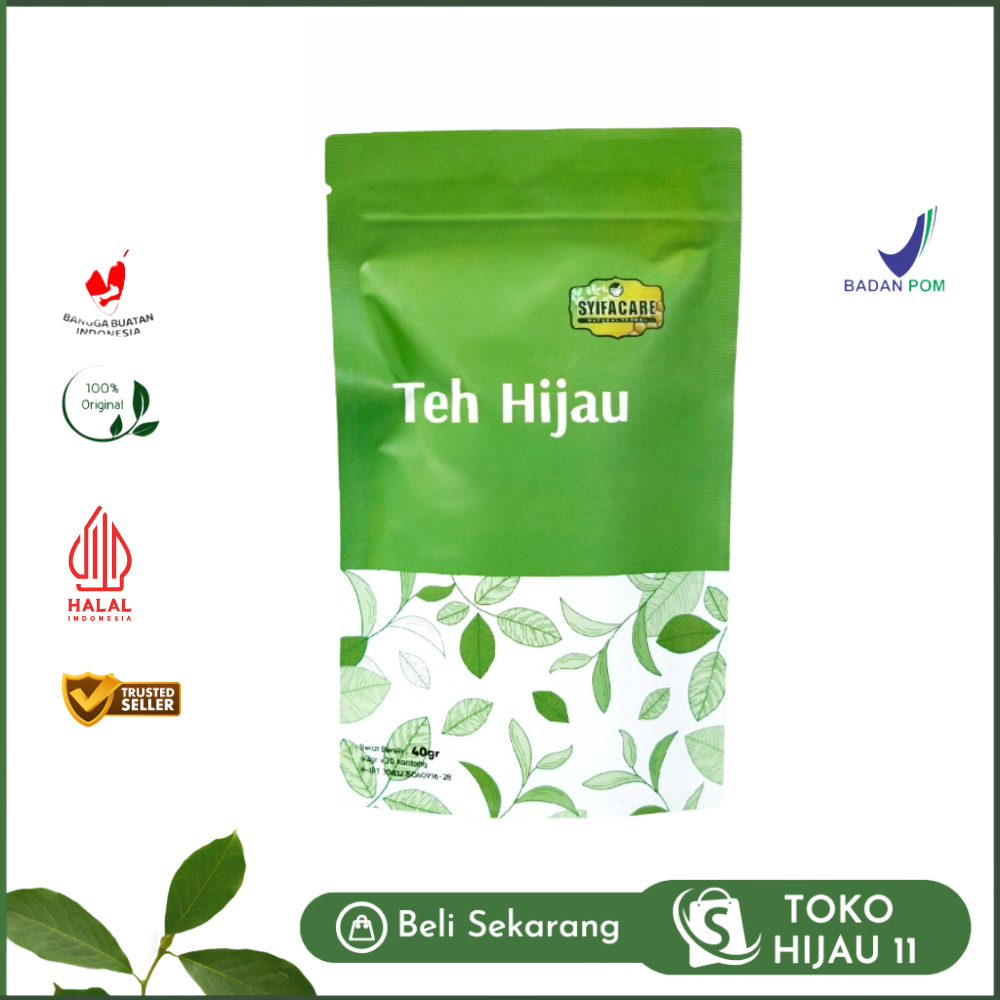 

Teh Hijau Syifacare - Teh Celup Green Tea Hebal Diet Sehat Menurunkan Berat Badan
