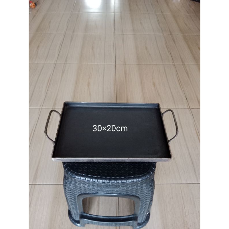 WAJAN ROTI BAKAR/WAJANG PENGGORENGAN KEBAB,STEAK,SOSIS,BURGER ANTI LENGKET