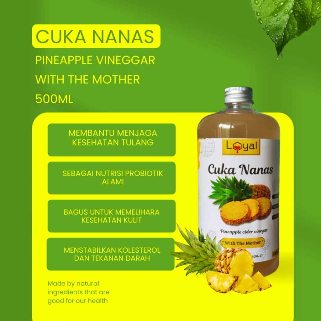 

Cuka Nanas Original Asli With Mother - Organik Tanpa Campuran - Diet Detox Kesehatan - Minuman sehat