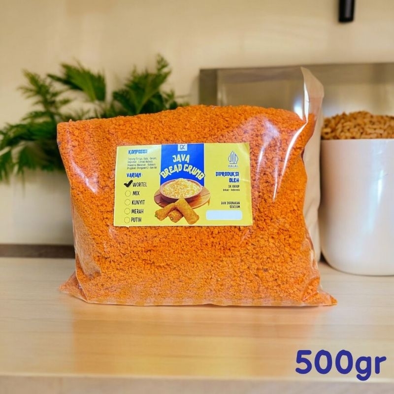 

Tepung Panir Wortel 500gr by Duos Breadcrumb