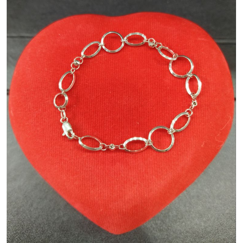 gelang tangan perak asli silver 925