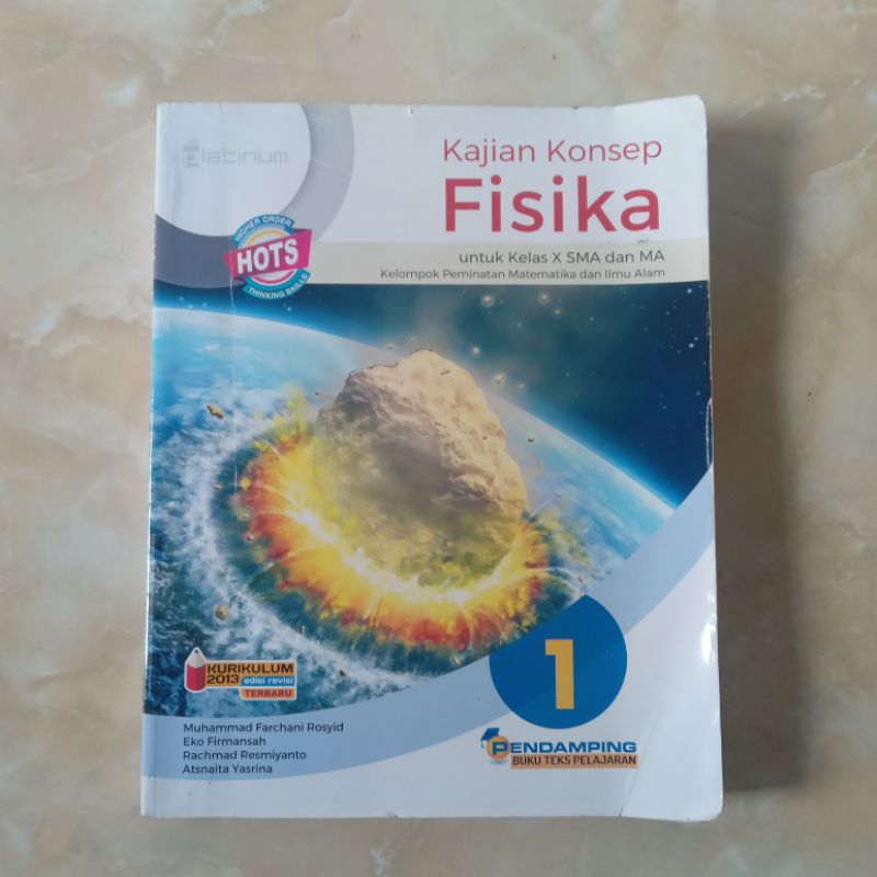 (BUKU BEKAS - ERLANGGA) Fisika SMA kelas 10