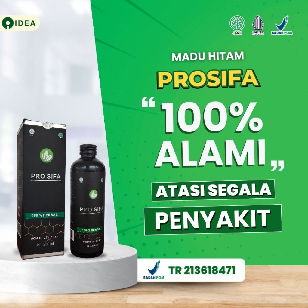Pro Sifa Madu Hitam Murni atasi Lambung Tulang Jantung dan Stroke plus Herbal