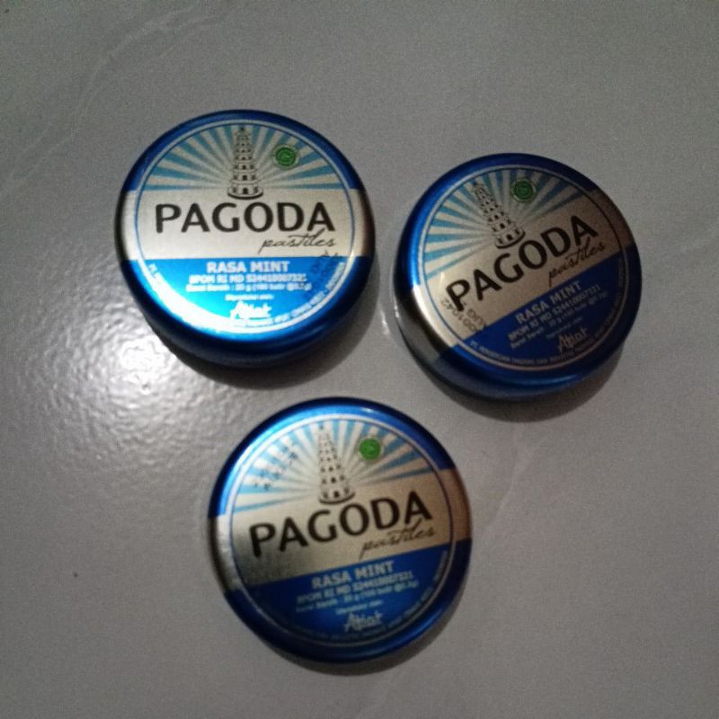 

Pagoda Pastiles rasa Mint 20gr