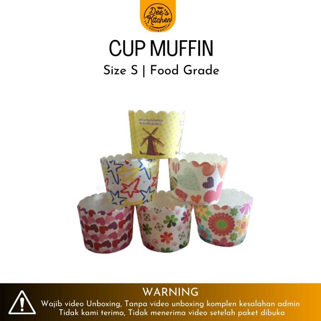 Paper Cup Cake Muffin/Cup Muffin Motif