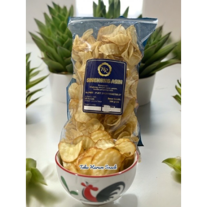 

Keripik Singkong Asin 500gr