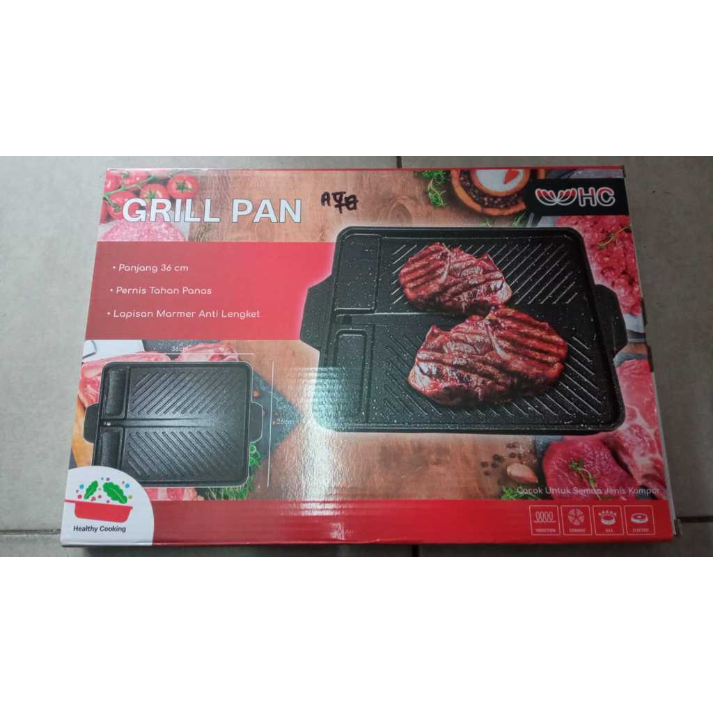 OMICKO / HC Yakiniku Grill Pan (Anti Lengket)
