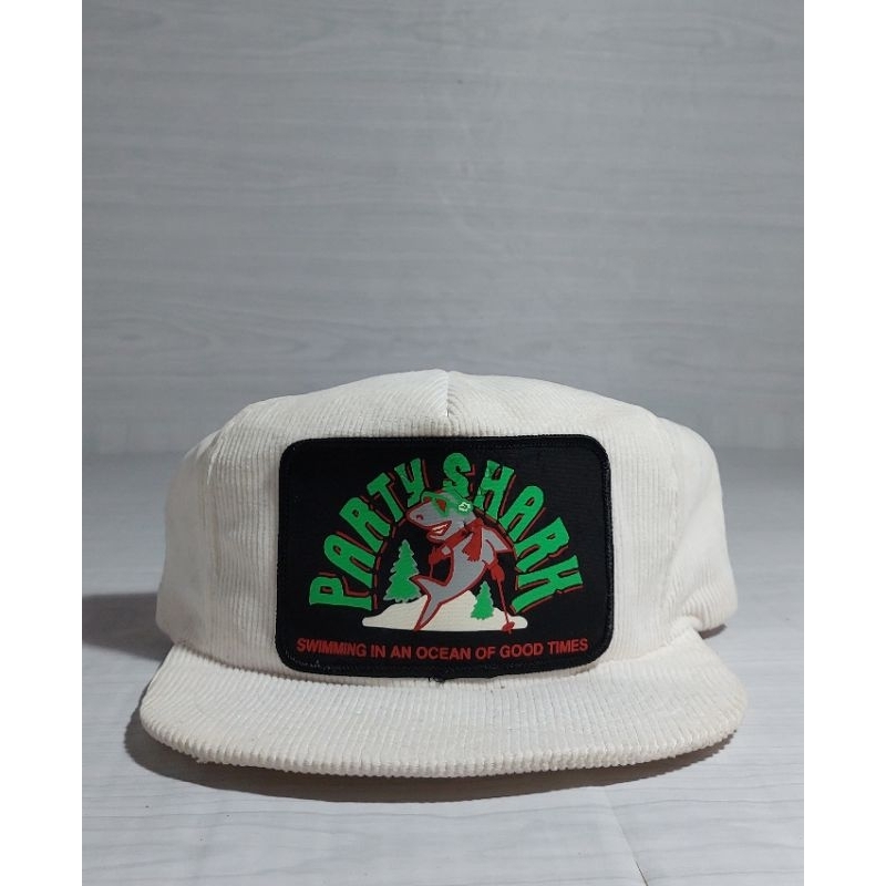 Topi vintage snapback corduroy