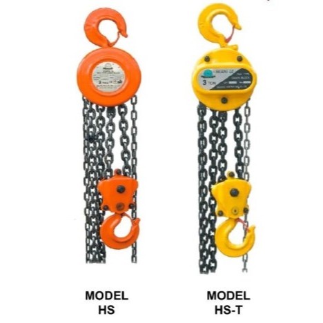 Shuang ge Chainblock HS & HS-T chain hoist/takel