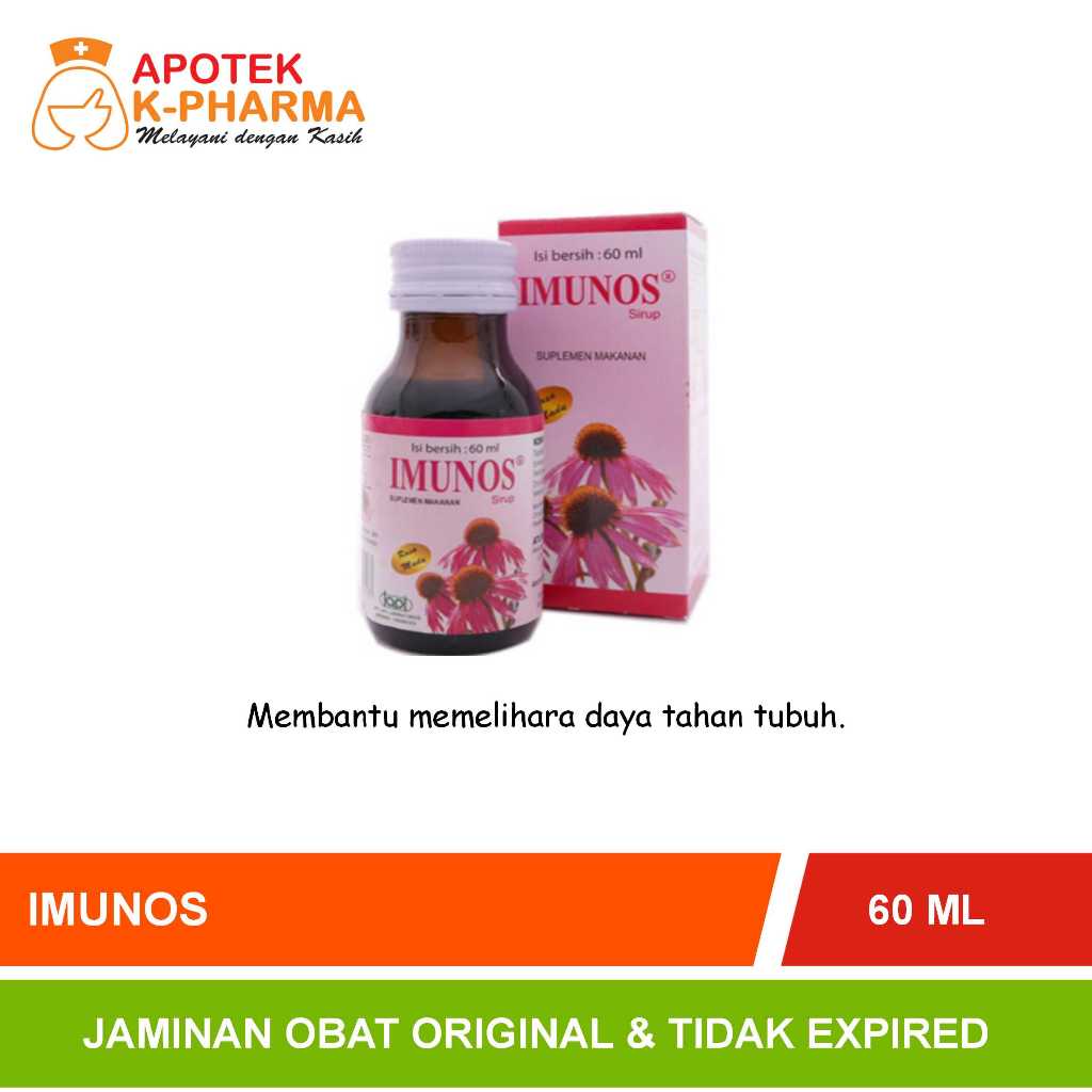 Imunos Sirup Isi 60ml Obat Original