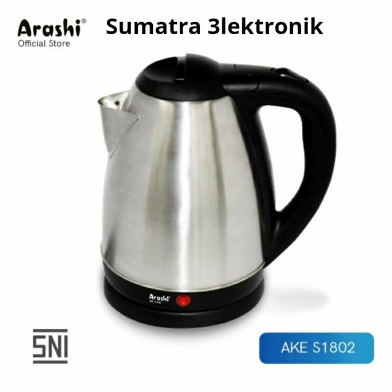 TEKO LISTRIK KETTLE ARASHI AKE S1802