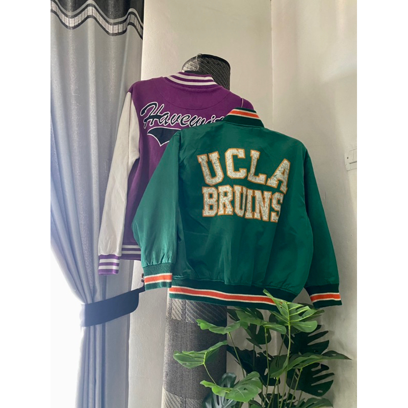 bundling 2 jacket varsity satin second ucla bruins & maru