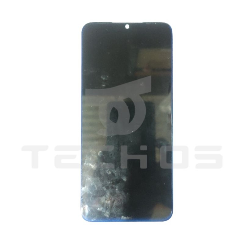 LCD+frame redmi note 8 BIRU original copotan
