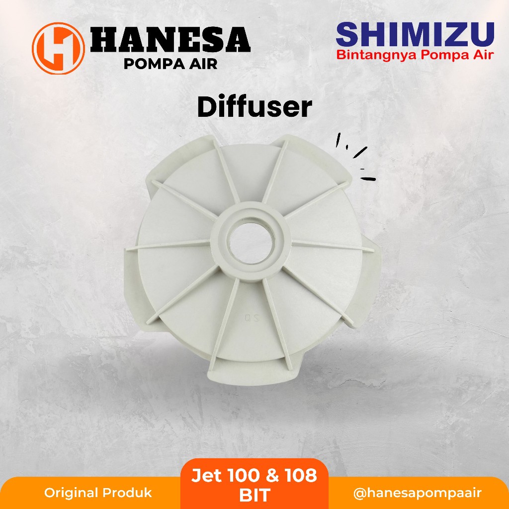 DIFFUSER SHIMIZU JET 100 BIT / 108 BIT / Diff Shimizu jet100 jet108
