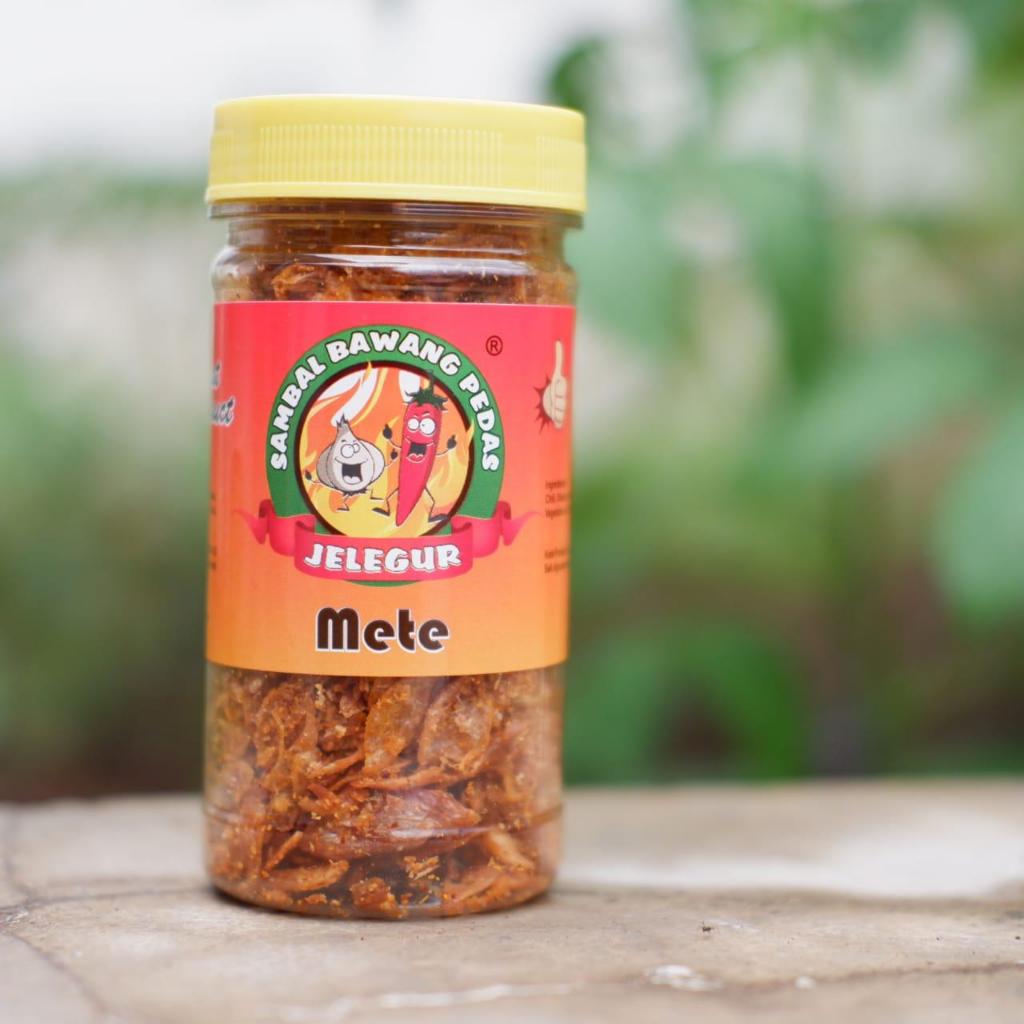 

Sambal Bawang Pedas Jelegur - Bawang Goreng Pedas - Mete