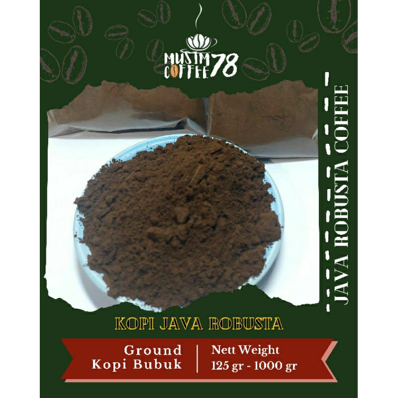 

(JAVA) KOPI BUBUK JAVA ROBUSTA 500 GRAM