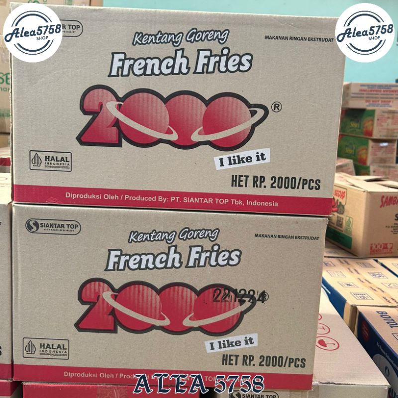 

French fries 2000 - 1 dus isi 40 bungkus