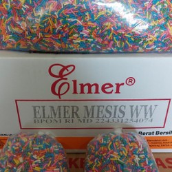 

Meses Elmer Warna Warni (1/4Kg)