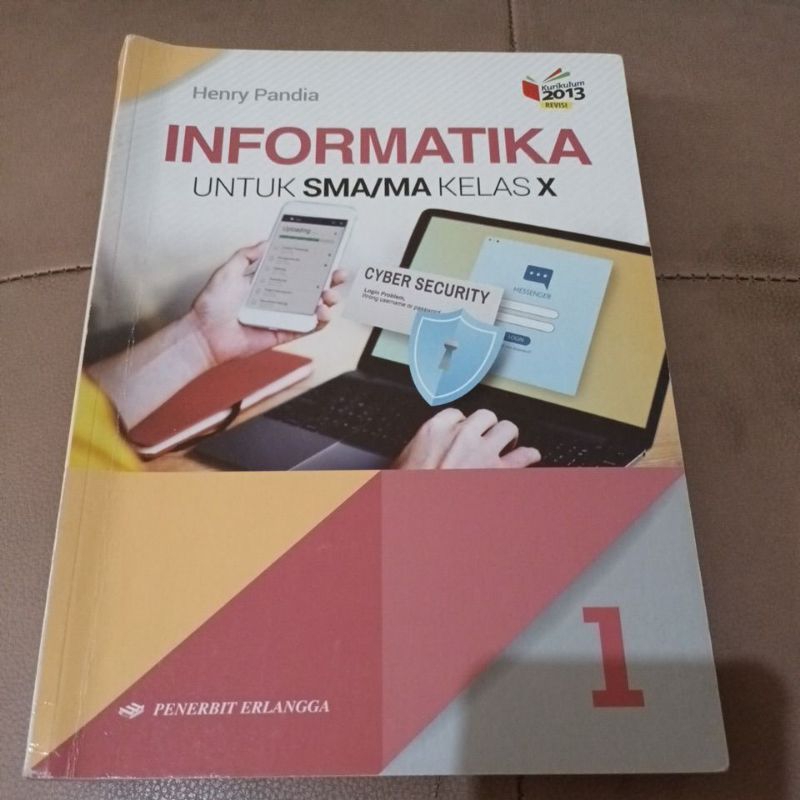 Informatika SMA 1 (kelas 10) Penerbit Erlangga