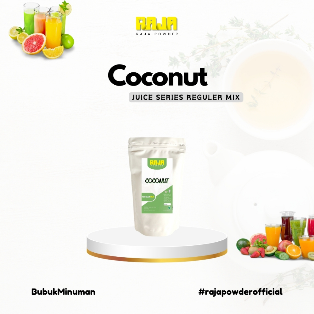 

Bubuk Rasa Coconut Bubuk Minuman Coconut Juice Powder 250 gram