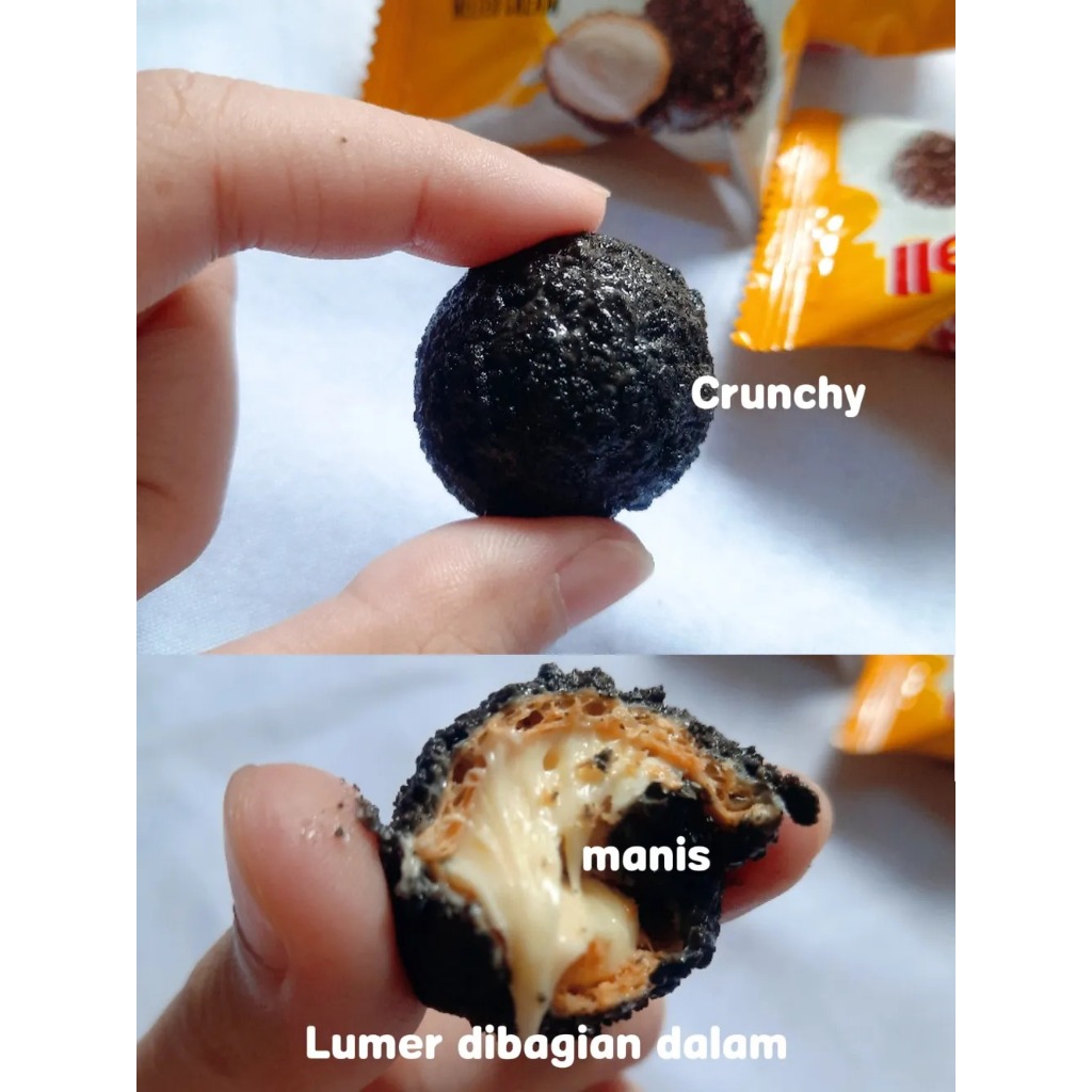 

RB [ BERKAH ] Naraya Naraball 300gr Wafer Salut Cookies Ball Melted Halal Chocolate Vanilla