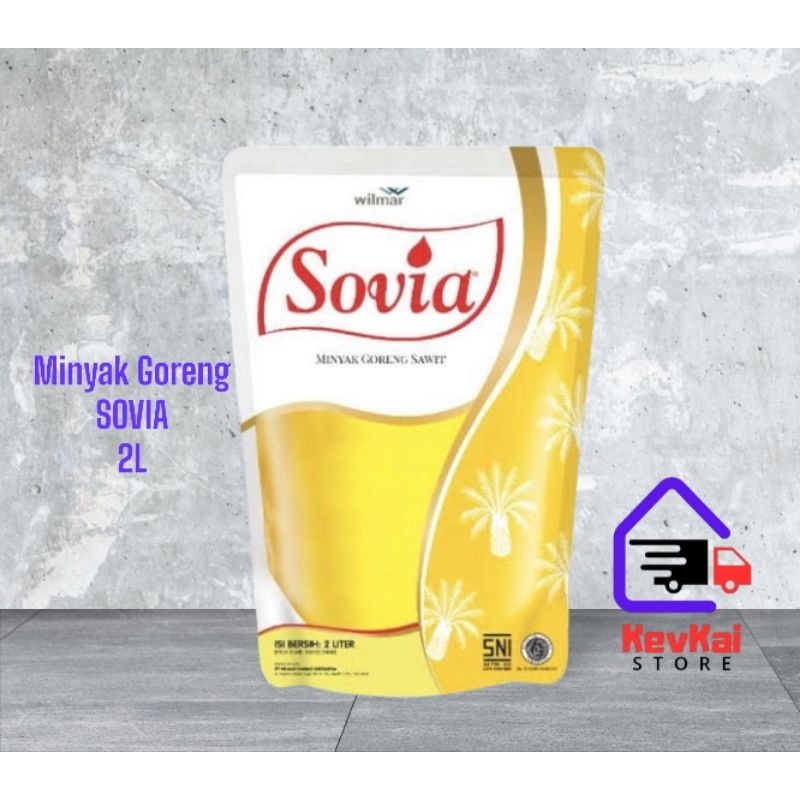 

Minyak Goreng SOVIA 1 LITER, minyak goreng murah, minyak sayur, oil cooking.