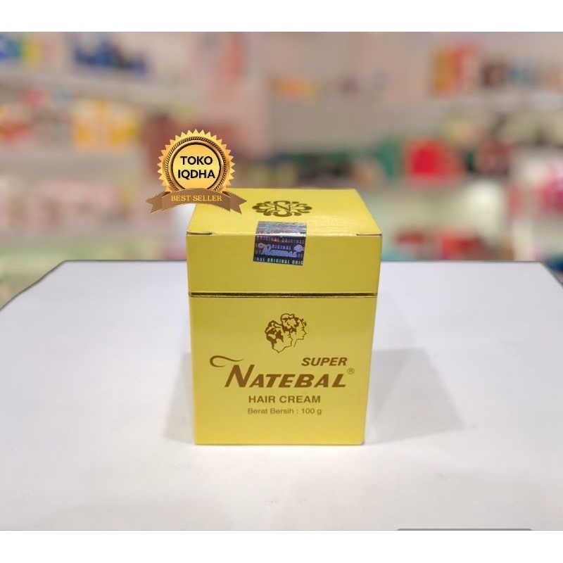 NATEBAL Super Hair Cream 100gr Minyak Rambut NATEBAL Original