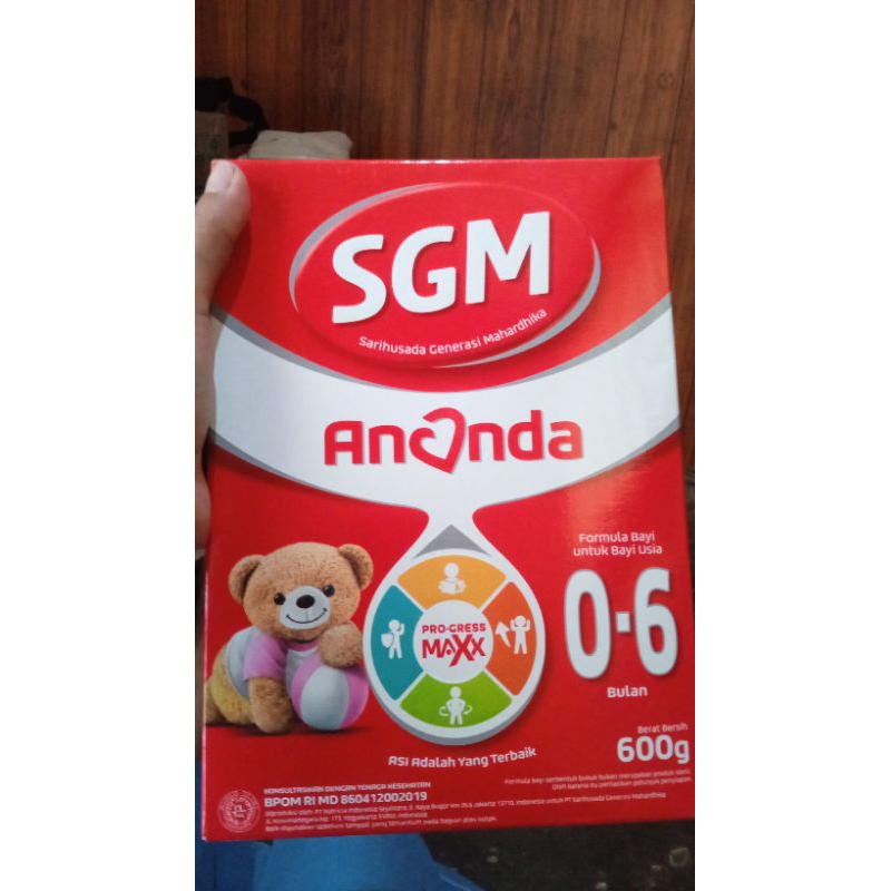 

SGM Ananda 0-6 bulan