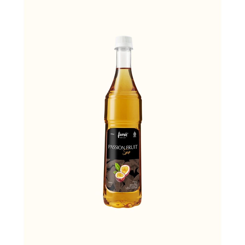 

RB22 Flavorich Passion Fruit Gourmet Syrup 750 ml-Sirup Rasa Passion Fruit