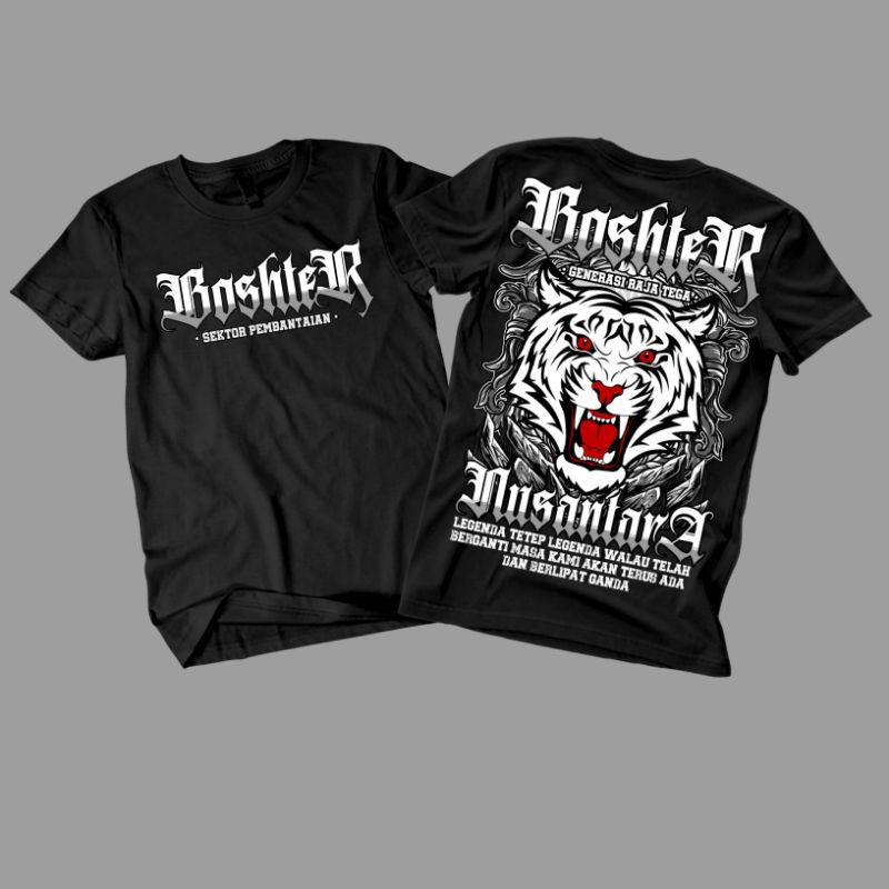 kaos BOSHTER PSHT "bisa request daerah"
