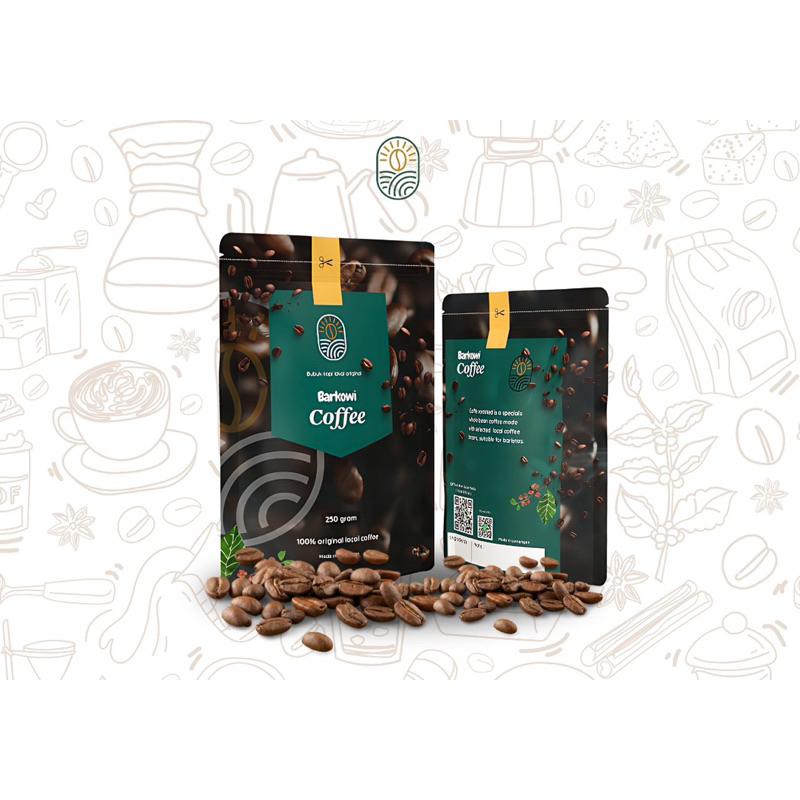 

Barkowi Coffee - Kopi Bubuk 250 gram, Kopi Robusta Berkwalitas