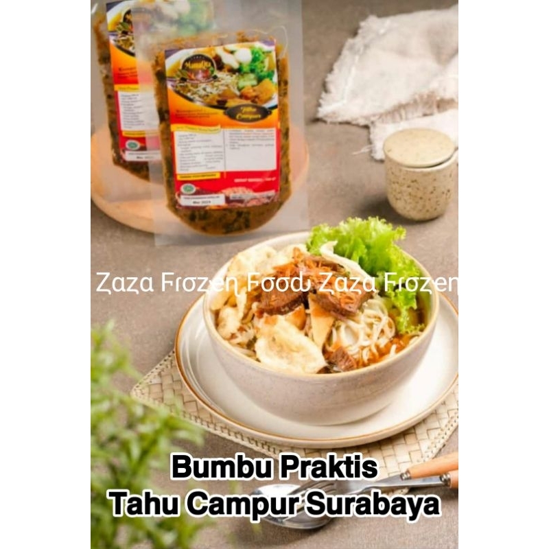 

Bumbu Tahu Campur Surabaya Isi 150gr Kemasan Frozen