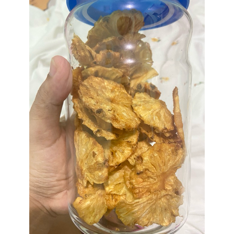 

keripik nanas 500 gr kemasan foil