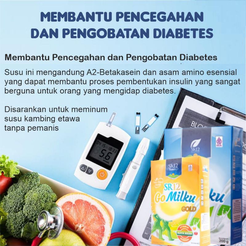 

GOMILKU SUSU KAMBING ETAWA 200gr | UNTUK ANAK DEWASA LANSIA | Mengatasi diabetes | paru-paru batuk batuk asma | pemulihan sakit | pasca operasi | lambung