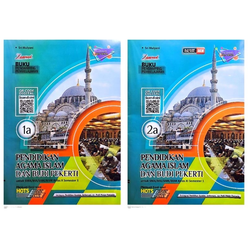 BUKU LKS ZAMRUD SMA SMK PENDIDIKAN AGAMA ISLAM DAN BUDI PEKERTI KELAS 10 11 SEMESTER 1 2024/2025 KUR