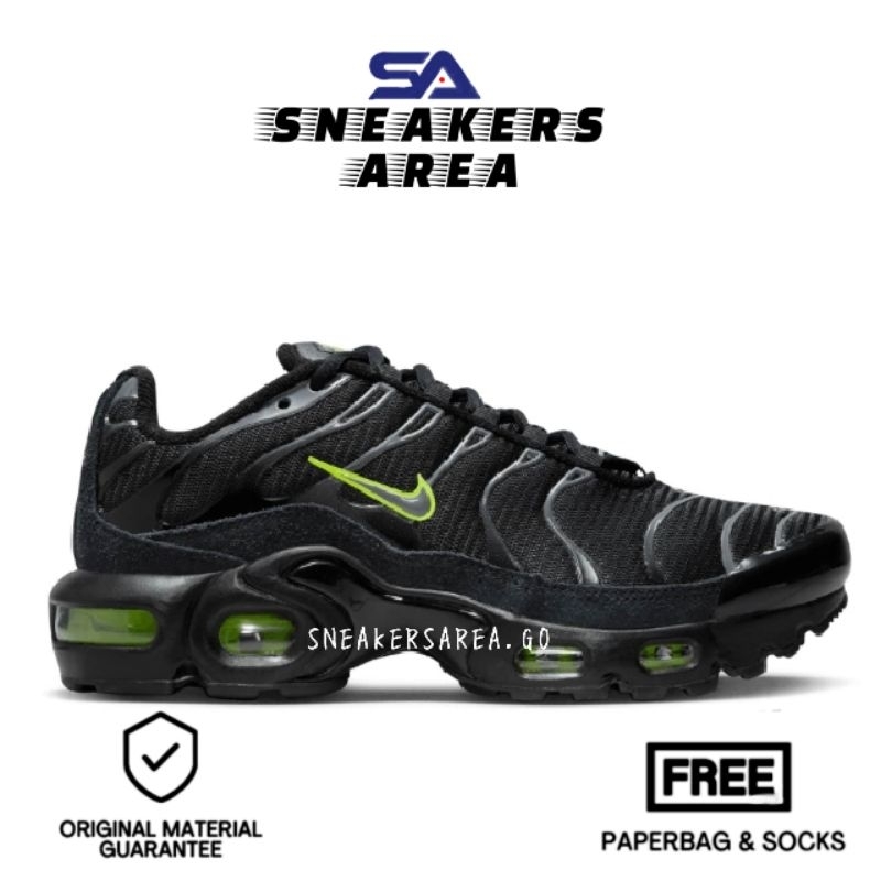 Nike Airmax Plus TN Black Volt GS40