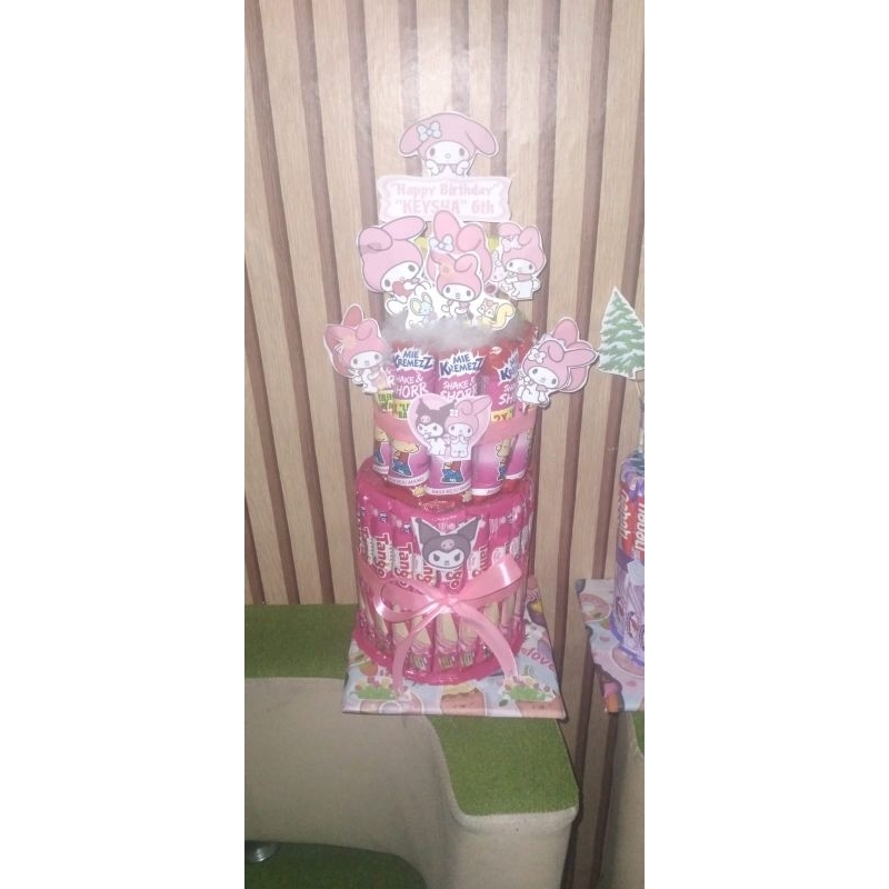 

Snack tower Melody sanrio free paking