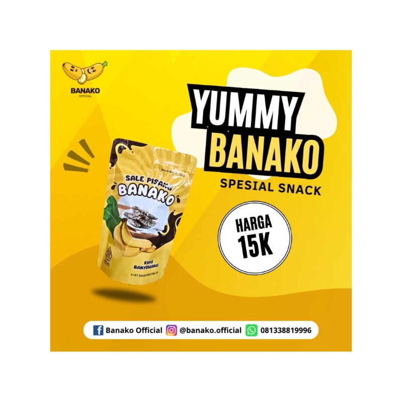 

BANAKO Sale Pisang Khas Banyuwangi