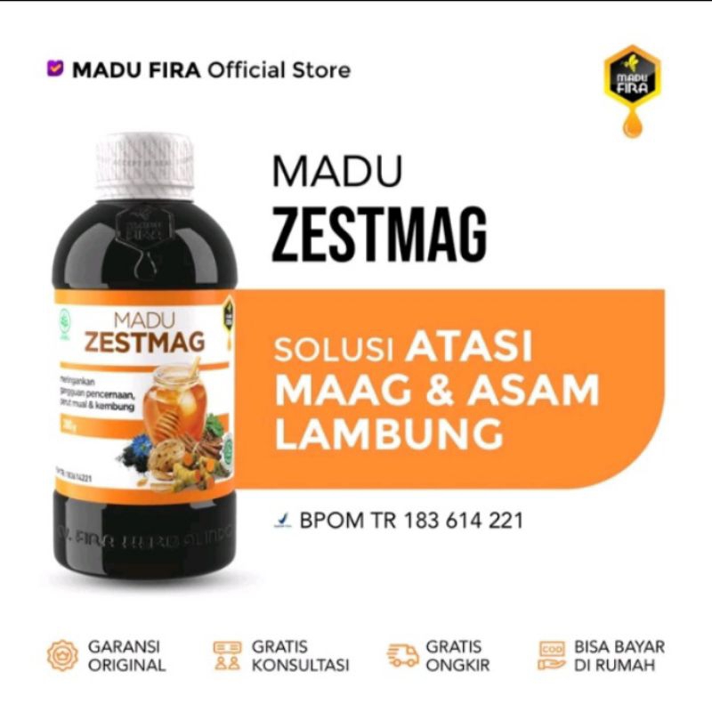 Madu Zestmag | Obat Asam Lambung–Zestmag Original