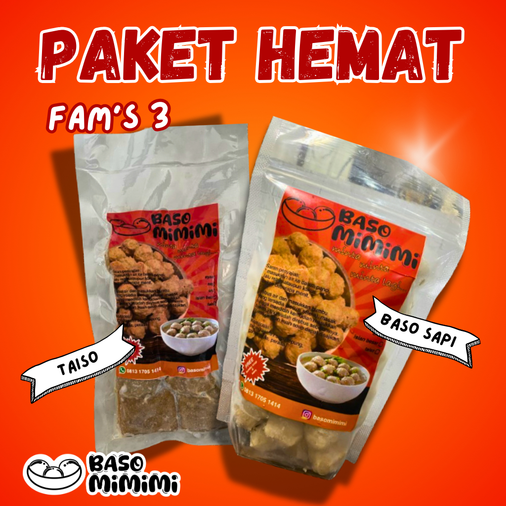 

Baso MiMiMi, Paket Hemat Fam's 3