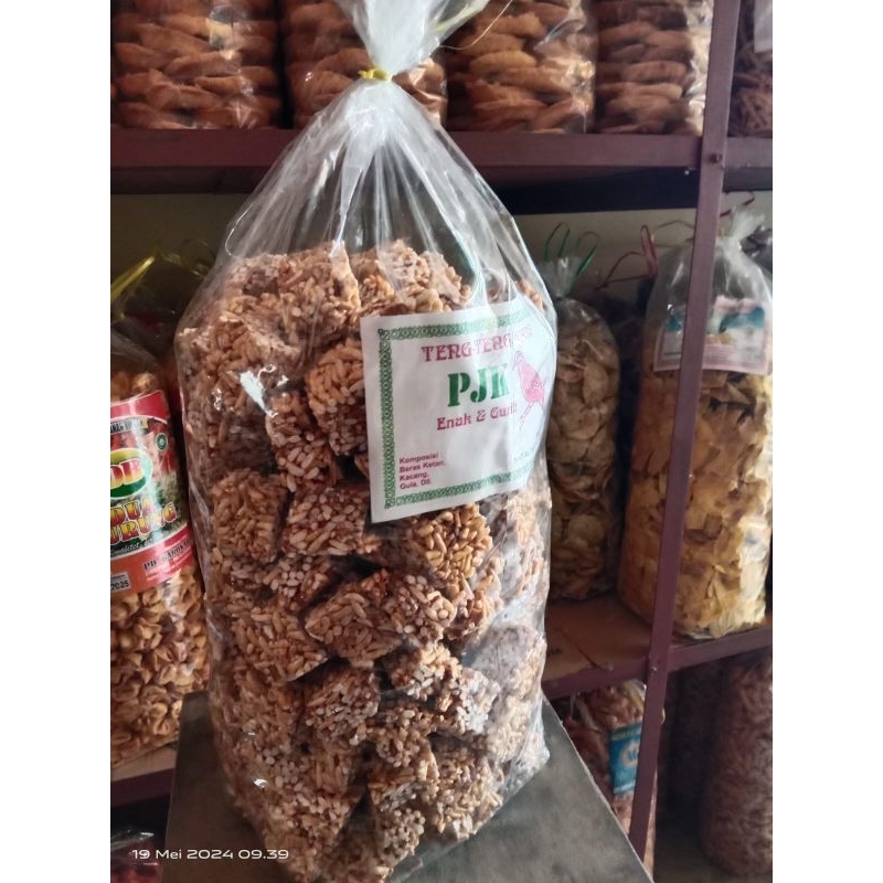 

Kue Bipang|Gipang Teng Teng Manis 500gram Cap PJK|Asli Produksi Cirebon|Rasa Kacang