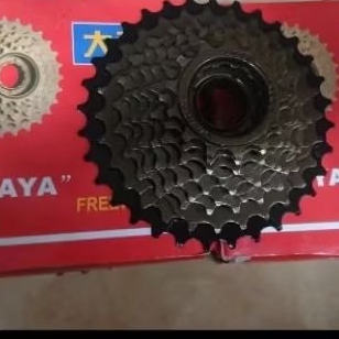 Sprocket gear gir tumpuk sepeda 9 speed taya drat ulir