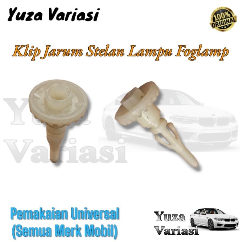 Klip Jarum Stelan Lampu Mobil Universal // setelan paku baut klip foglamp avanza xenia agya ayla sig