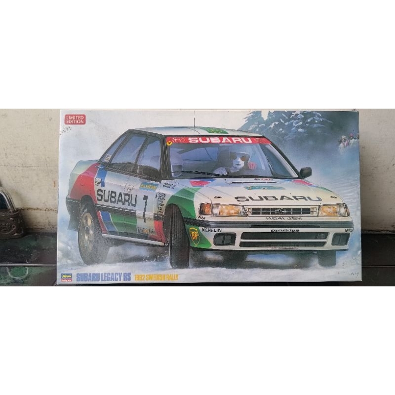 1/24 Scale Model Kit Mokit Hasegawa Subaru Legacy RS 1992 Swedish Rally