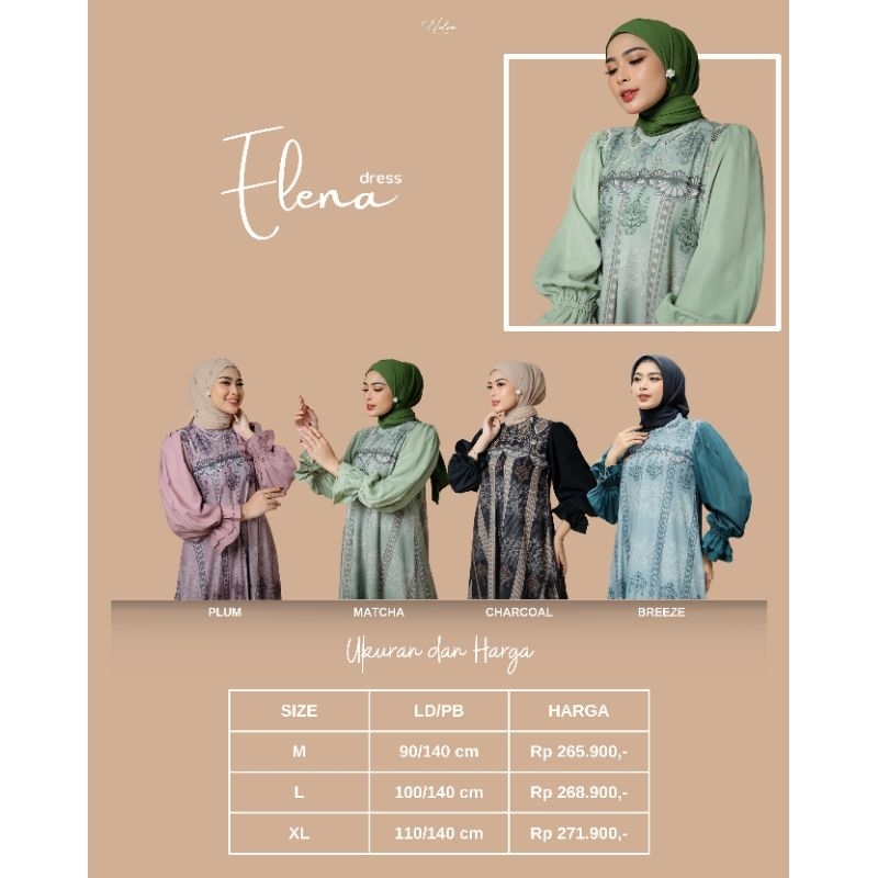 Elena Dress Halwa Apparel