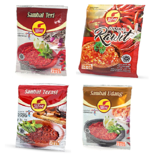 

Finna Sambal Uleg Terasi//TERI//UDANG//RAWIT sachet